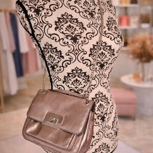 Michael Kors Metallic Silver Shoulder Bag